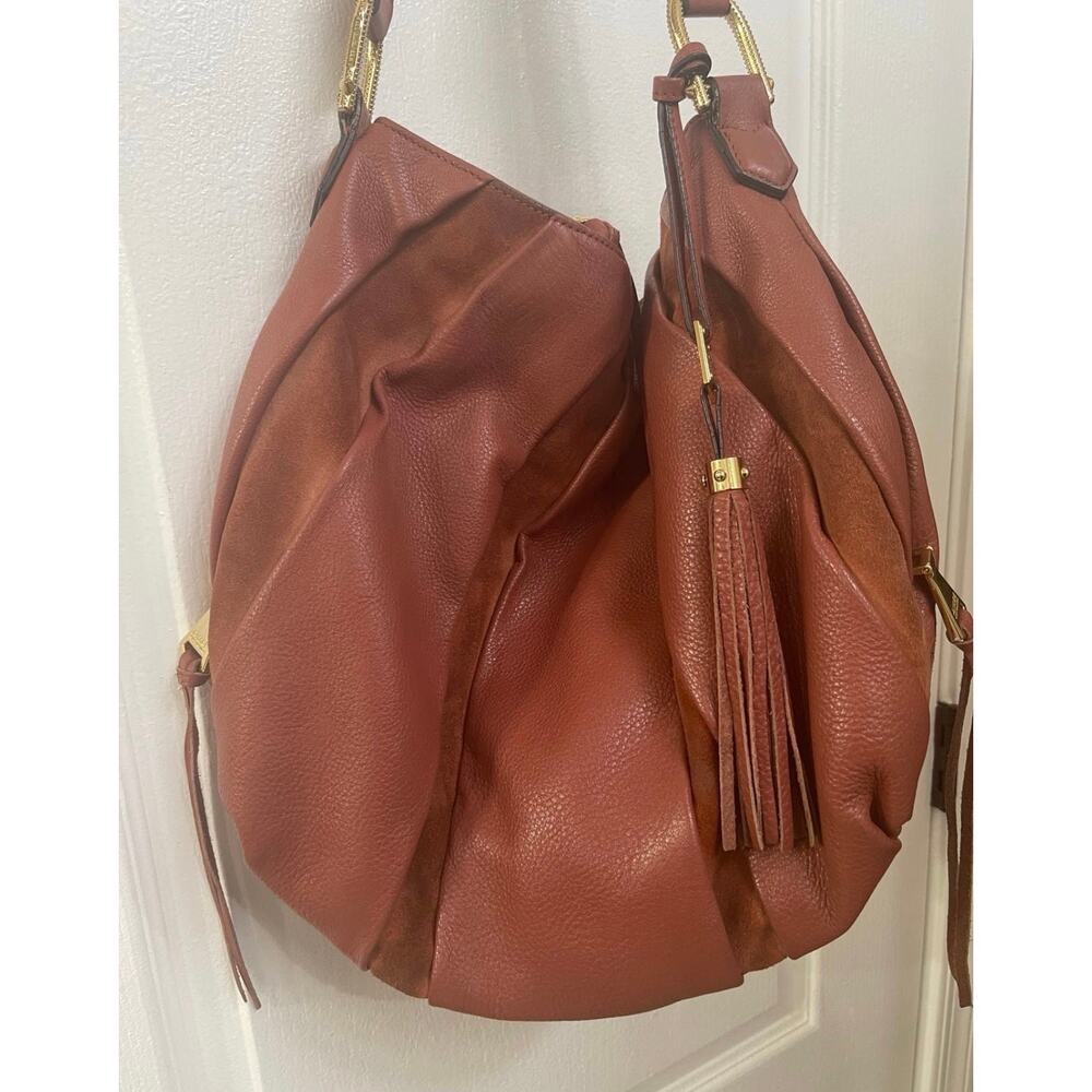 Aimee Kestenberg Teracotta color large leather hobo gorgeous color!!